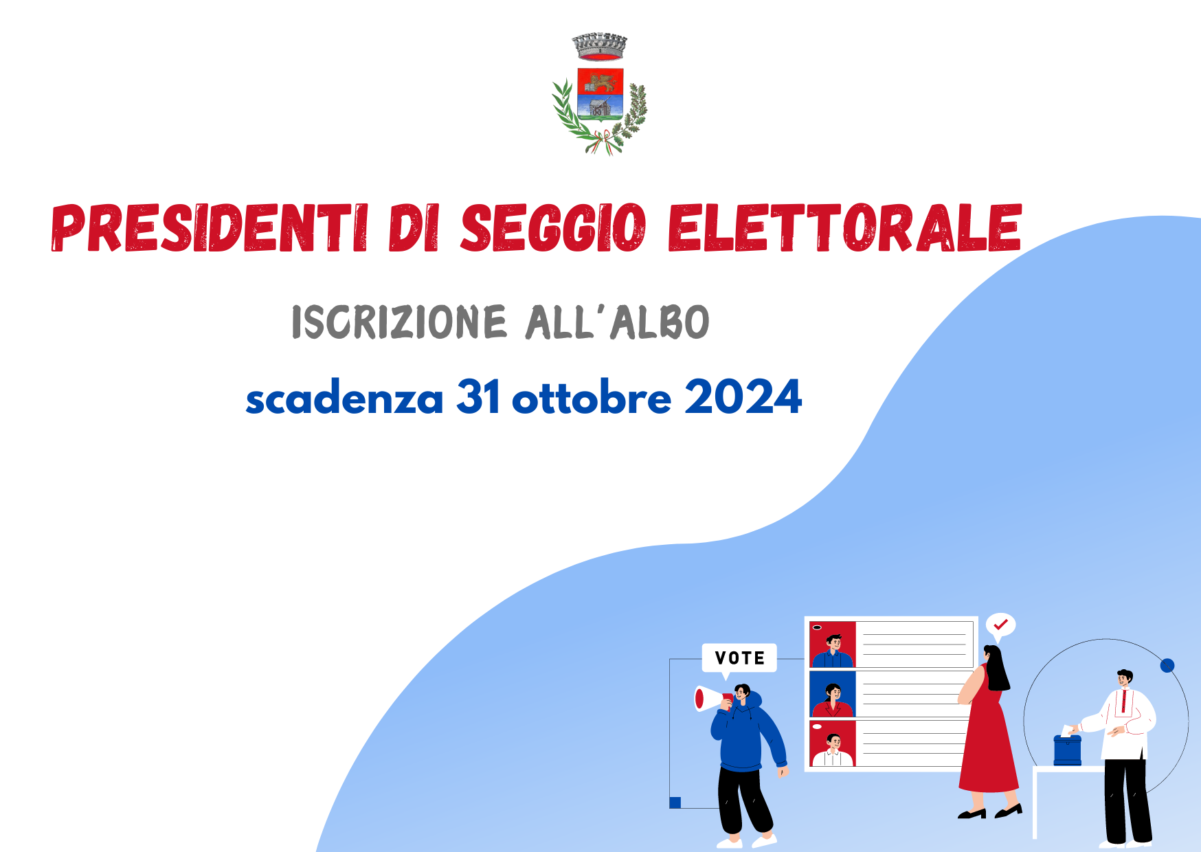 Iscrizione all'albo dei presidenti di seggio